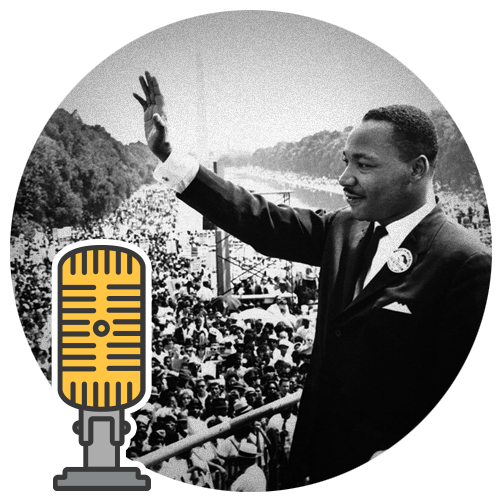100,000 visitors gather in Washington, D.C. for the 50th anniversary of Martin Luther King’s “I Have a Dream” speech.