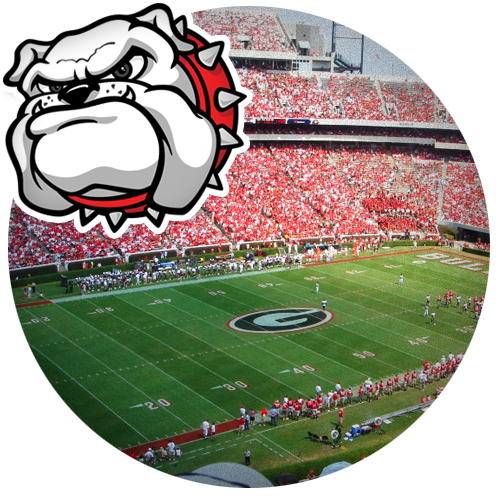 Uga VIII becomes the official mascot of UGA, a lineage dating back to Uga I, who took the sidelines in 1956.